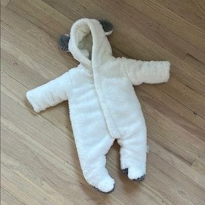 Baby Polar Bear Winter Plush Suit